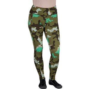 Obermeyer Discover Baselayer Tight Green Camo Size: Large